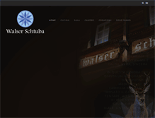 Tablet Screenshot of locandawalser.it